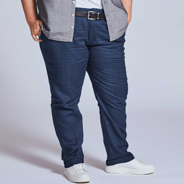 Navy Blue Color Formal Cotton Pant for Men – Punekar Cotton